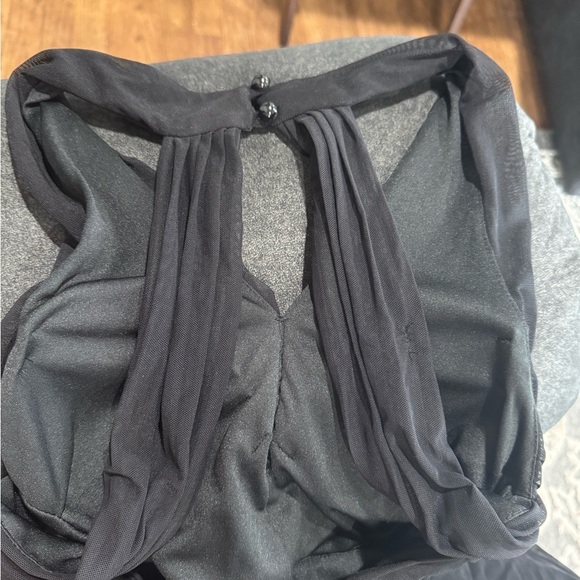 Glamazon Black Backless Evening Gown – Size M - Picture 3 of 7